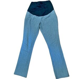 Ingrid & Isabel Maternity Straight Gray Dress Pants- Size 4